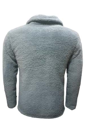 Mtn Erkek Peluş Çeket Sweatshirt St01538 - Turkuaz