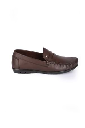 Pierre Cardin 90144 Loafer Erkek Deri Casual Ayakkabı - Kahverengi