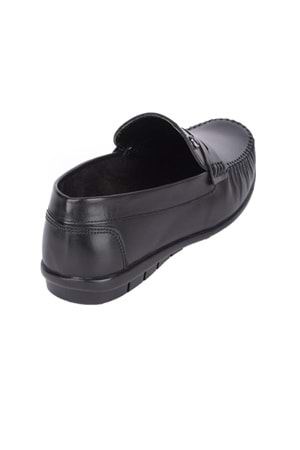 Pierre Cardin 90144 Loafer Erkek Deri Casual Ayakkabı - Siyah