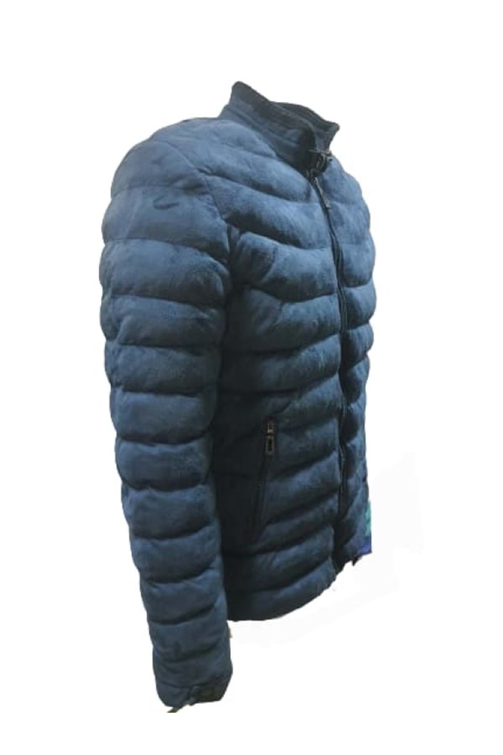 Naymond Erkek Süet Mont 100 - Mavi - M