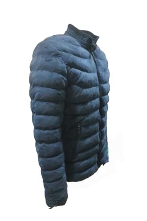 Naymond Erkek Süet Mont 100 - Mavi - M