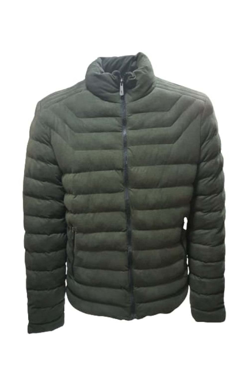 Naymond Erkek Süet Mont 100 - Yeşil - L