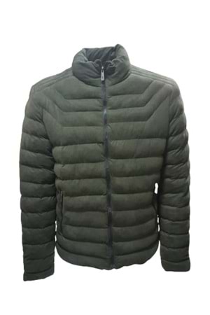 Naymond Erkek Süet Mont 100 - Yeşil - L