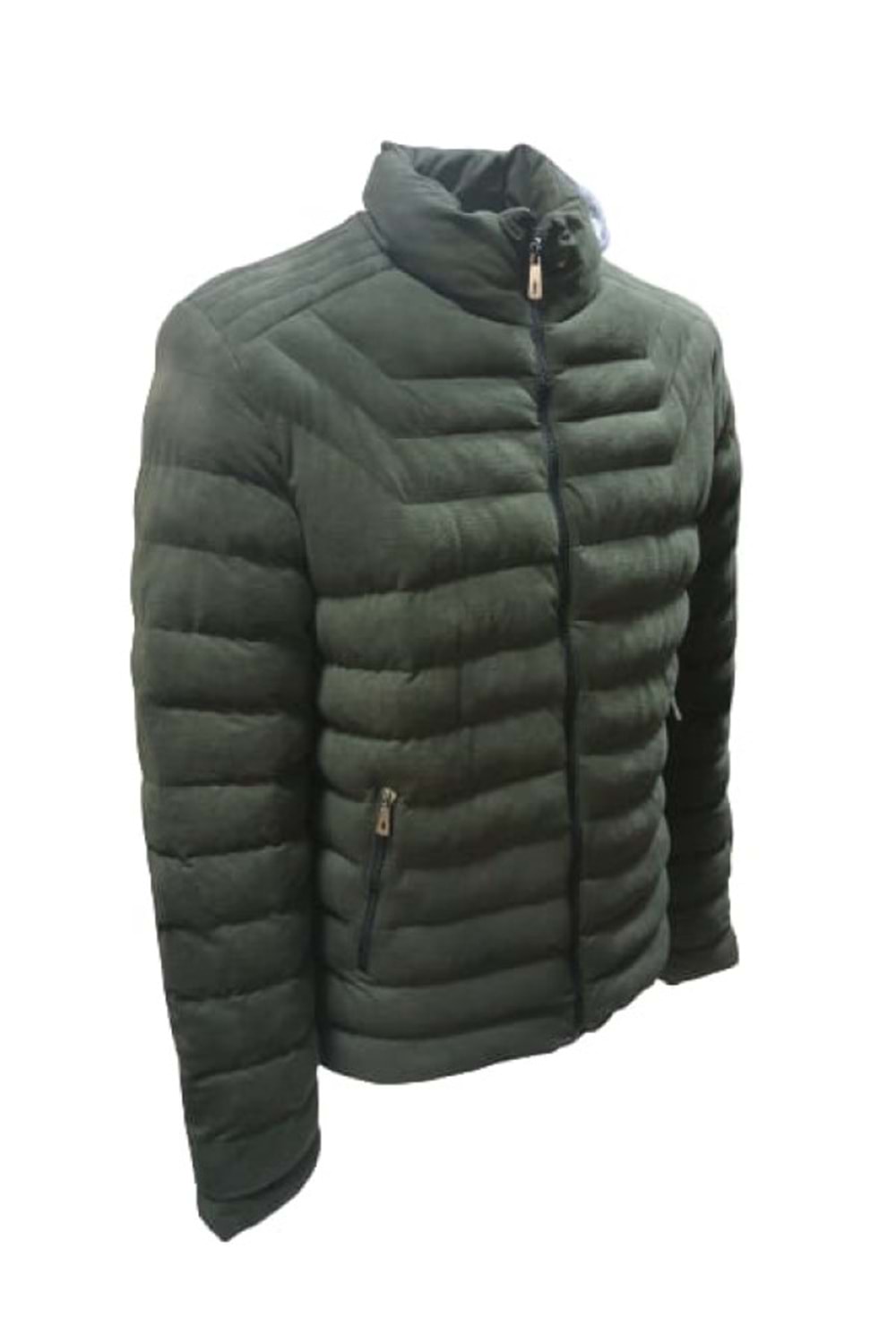 Naymond Erkek Süet Mont 100 - Yeşil - L