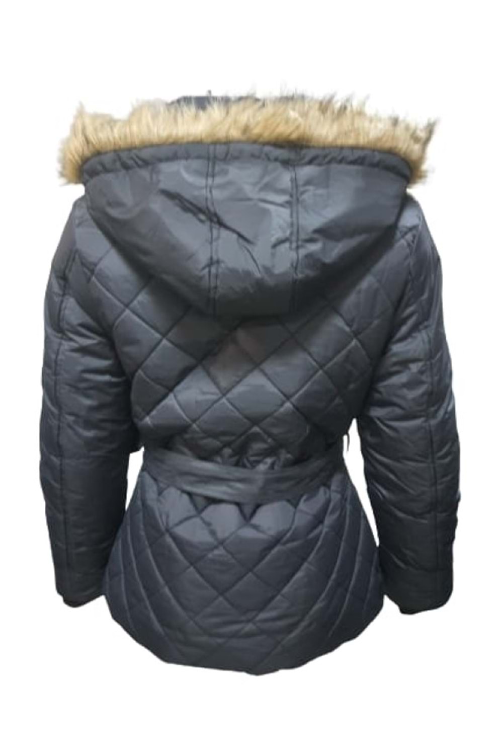 Tmberline Tb349 Kadın Kapüşonlu İçi Kürklü Şişme Mont - Lacivert