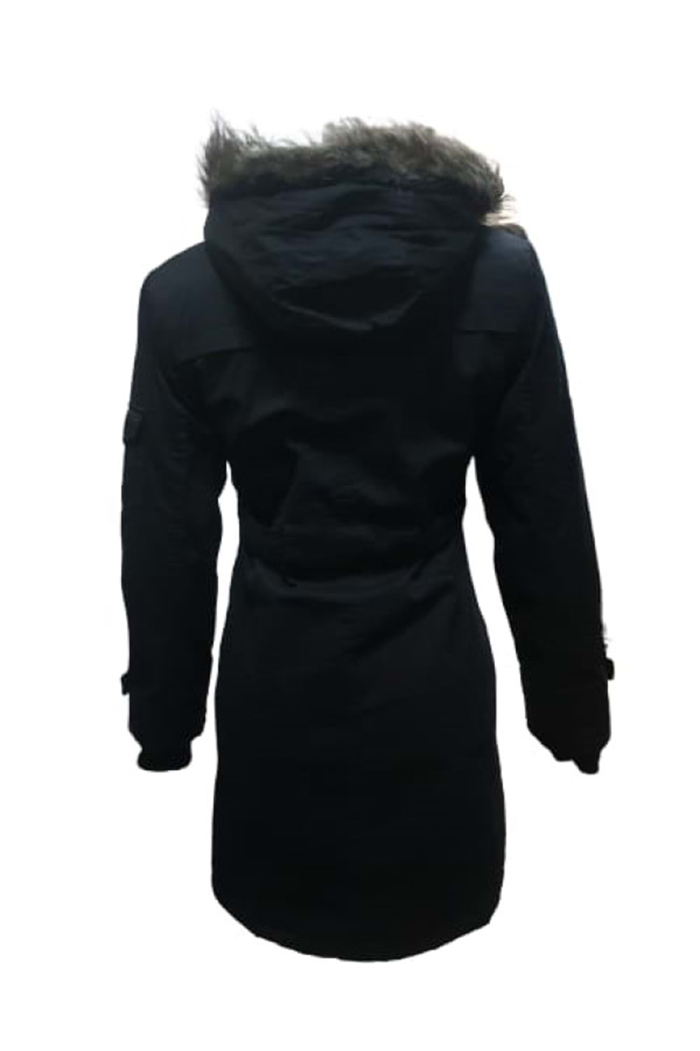 Tmberline Tb333 Kadın Gabardin İçi Kürklü Mont St01710 - Siyah - S