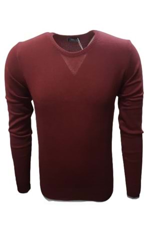 Collezione Erkek Merserize Kazak - Uce 190710 - Bordo - M