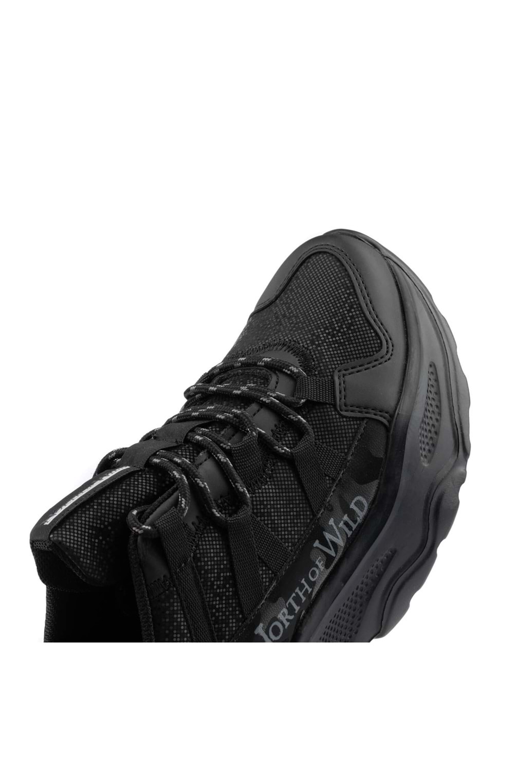 NORTH OF WILD 21Kz Bagan Kadın Spor Ayakkabı - Siyah - 38