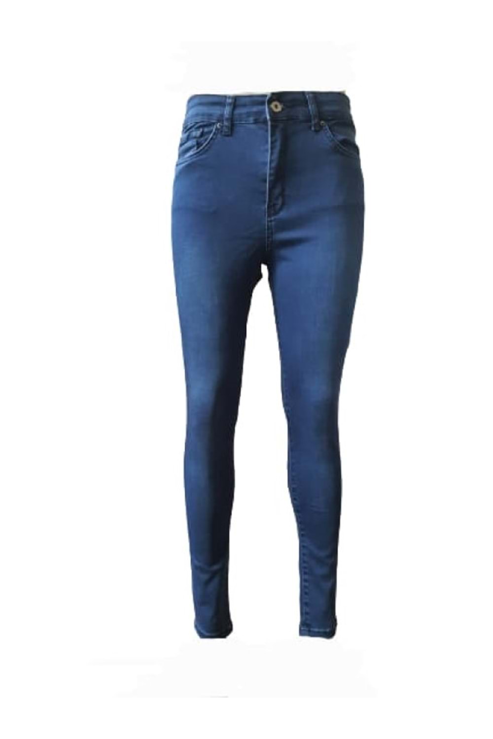 Hacker Kadın Denim Likralı Kot Pantolon M 68-1152 - Mavi - 30