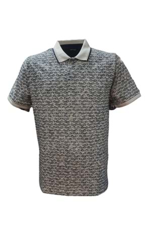 Pool Harvest Erkek Polo Yaka Kısa Kol T-shirt 12-5427 - Bej - L