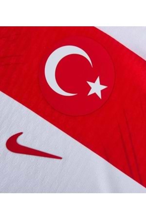 Türkiye T02380 A Milli Takım Çocuk Beyaz Euro 2024 Futbol Maç Formas - Beyaz