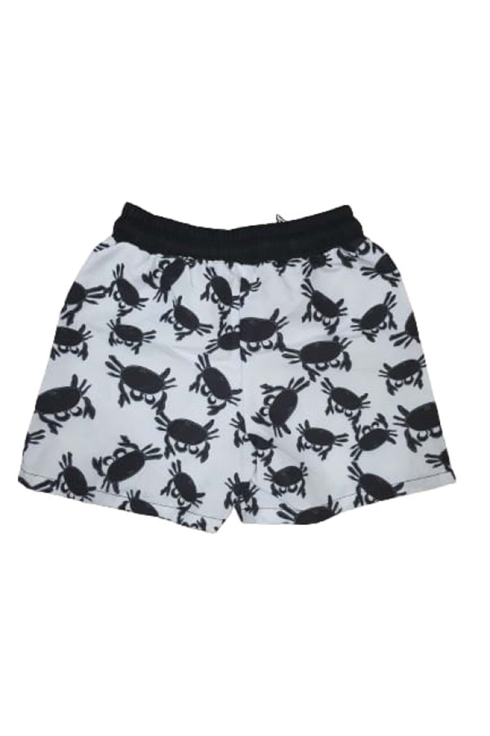 Naypes N02397 Çocuk Erkek Dijital Baskı Deniz Yüzme Şort. - Beyaz