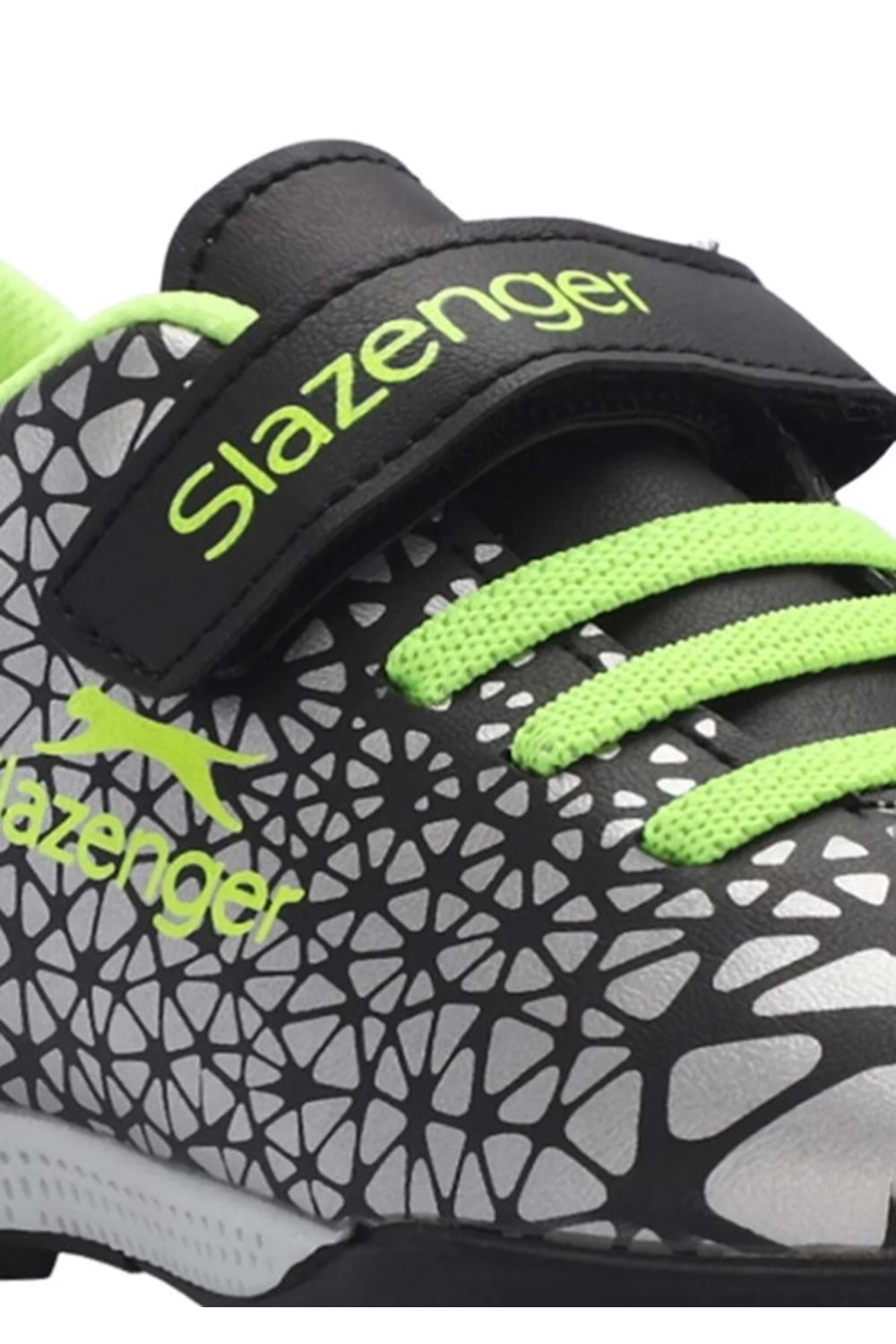Slazenger SA24FF005 Crystal Erkek Çocuk Halı Saha Ayakkabı - Slazenger - Yeşil