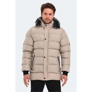 Slazenger ST23JE027 Heck Erkek Kapüşonlu Şişme Mont