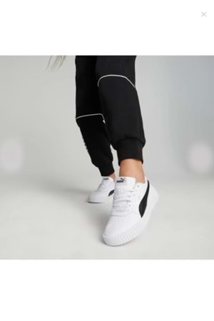 Puma Carina 2.0 385849_07 Kadın Spor Ayakkabı - Puma - Beyaz - ST02658-Beyaz-37.5