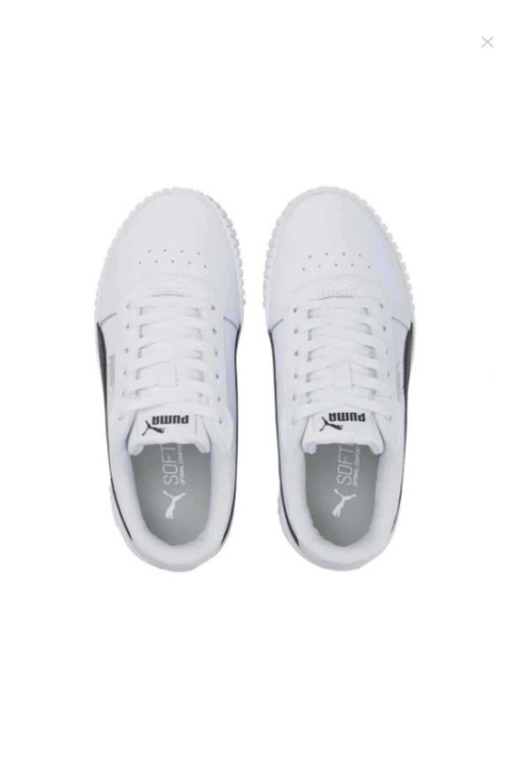 Puma Carina 2.0 385849_07 Kadın Spor Ayakkabı - Puma - Beyaz - ST02658-Beyaz-37.5