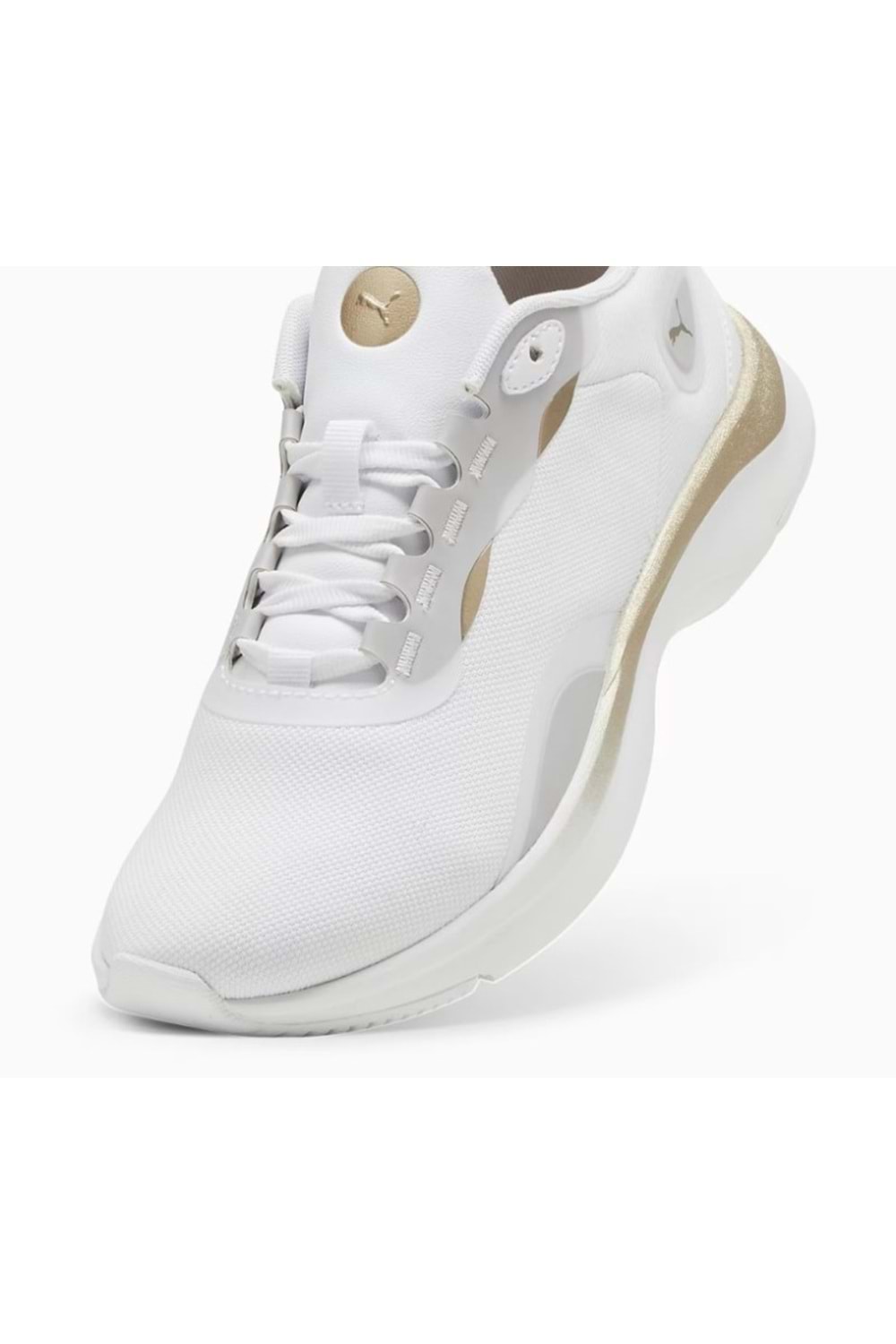 Puma Softride Orla Metallic Dream 397804_01 Kadın Spor Ayakkabı - Puma - Beyaz - ST02665-Beyaz-37.5