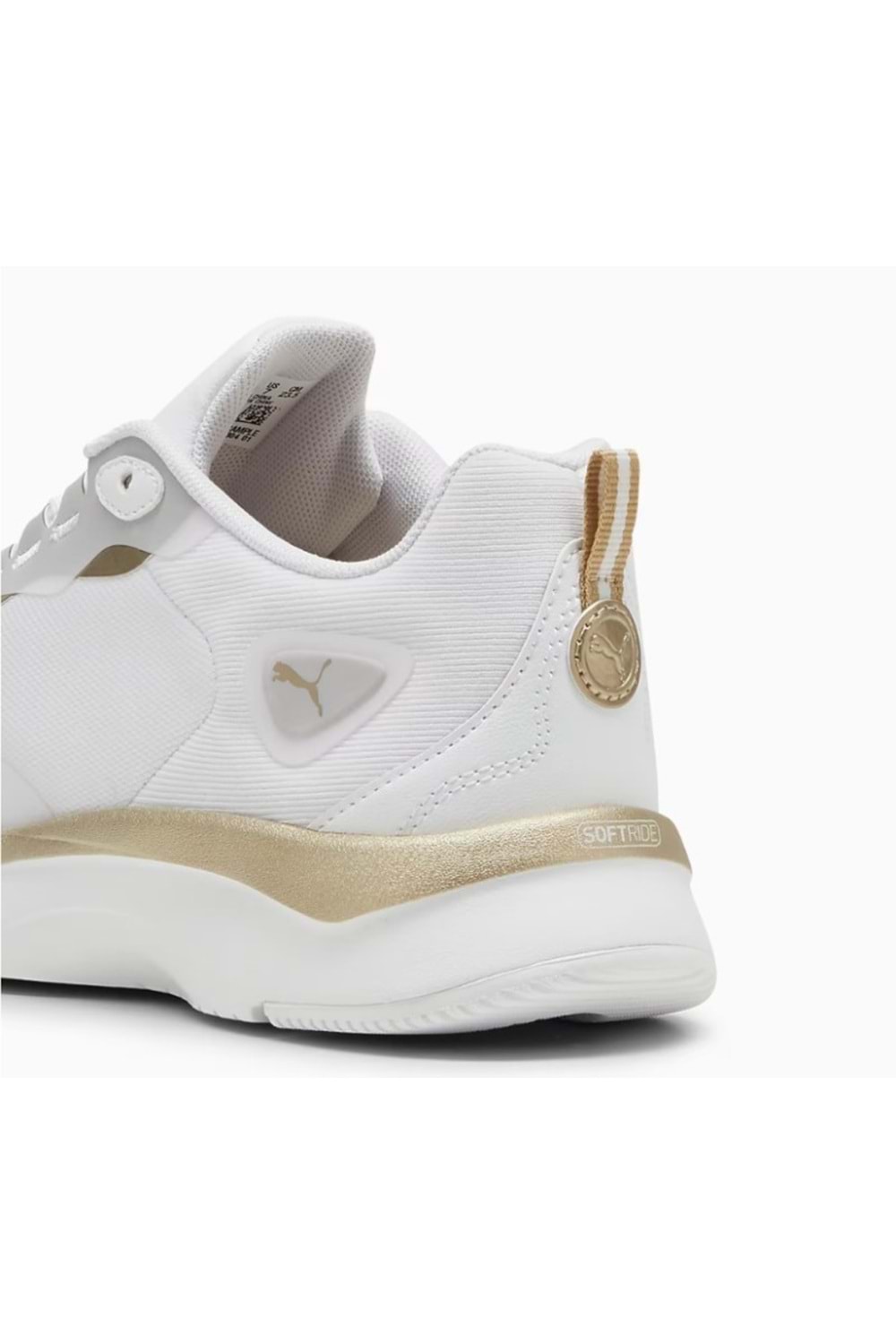 Puma Softride Orla Metallic Dream 397804_01 Kadın Spor Ayakkabı - Puma - Beyaz - ST02665-Beyaz-37.5