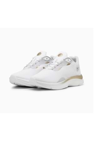 Puma Softride Orla Metallic Dream 397804_01 Kadın Spor Ayakkabı - Puma - Beyaz - ST02665-Beyaz-37.5