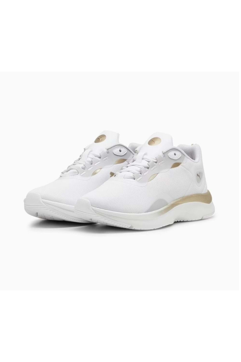 Puma Softride Orla Metallic Dream 397804_01 Kadın Spor Ayakkabı - Puma - Beyaz - ST02665-Beyaz-38.5