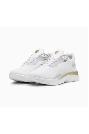 Puma Softride Orla Metallic Dream 397804_01 Kadın Spor Ayakkabı - Puma - Beyaz - ST02665-Beyaz-38.5
