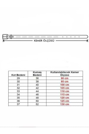 Oxranch O02668 Erkek Hakiki Deri Dikiş Desenli 4,5 Cm Kemer - Oxranch - Kahverengi - ST02668-Kahverengi-130