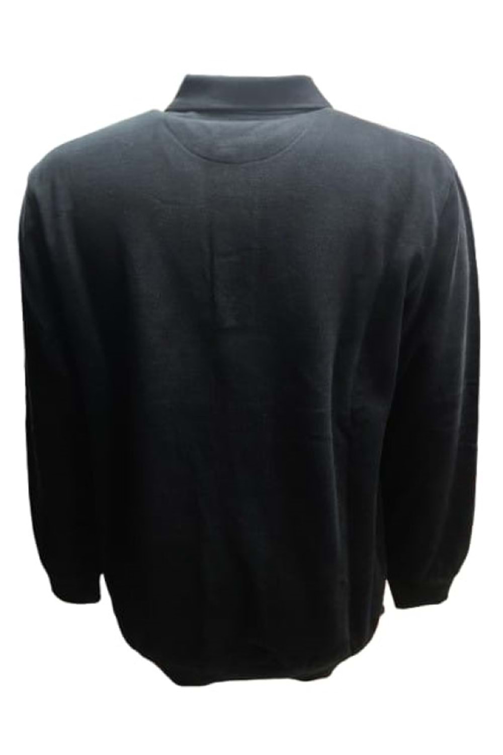 Rey Polo R02704 Erkek Basic Büyük Beden Selanik Sweatshirt - Rey Polo - Siyah