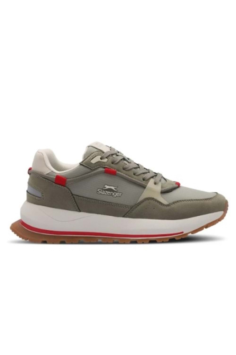 Slazenger Willard Erkek Sneaker Ayakkabı - Slazenger - Haki - ST02776-Haki-42