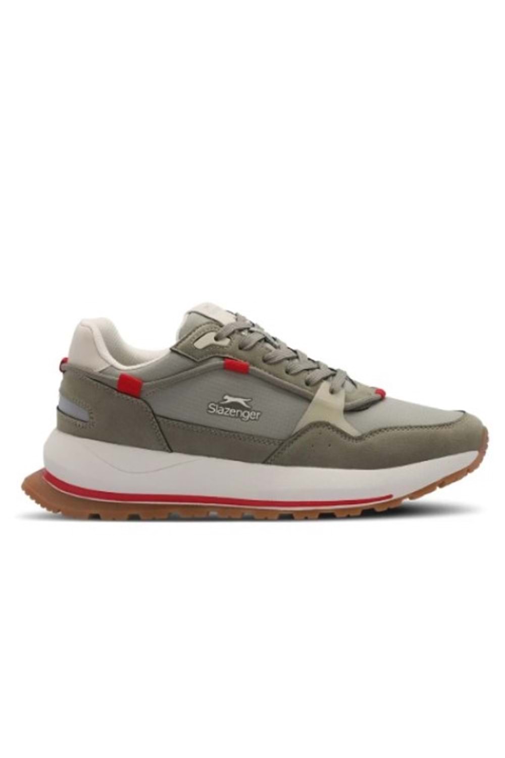 Slazenger Willard Erkek Sneaker Ayakkabı - Slazenger - Haki - ST02776-Haki-44
