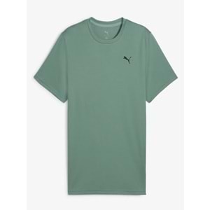 Puma 527155 Tad Ess Poly Texture Erkek Yeşil Antrenman T-shirt
