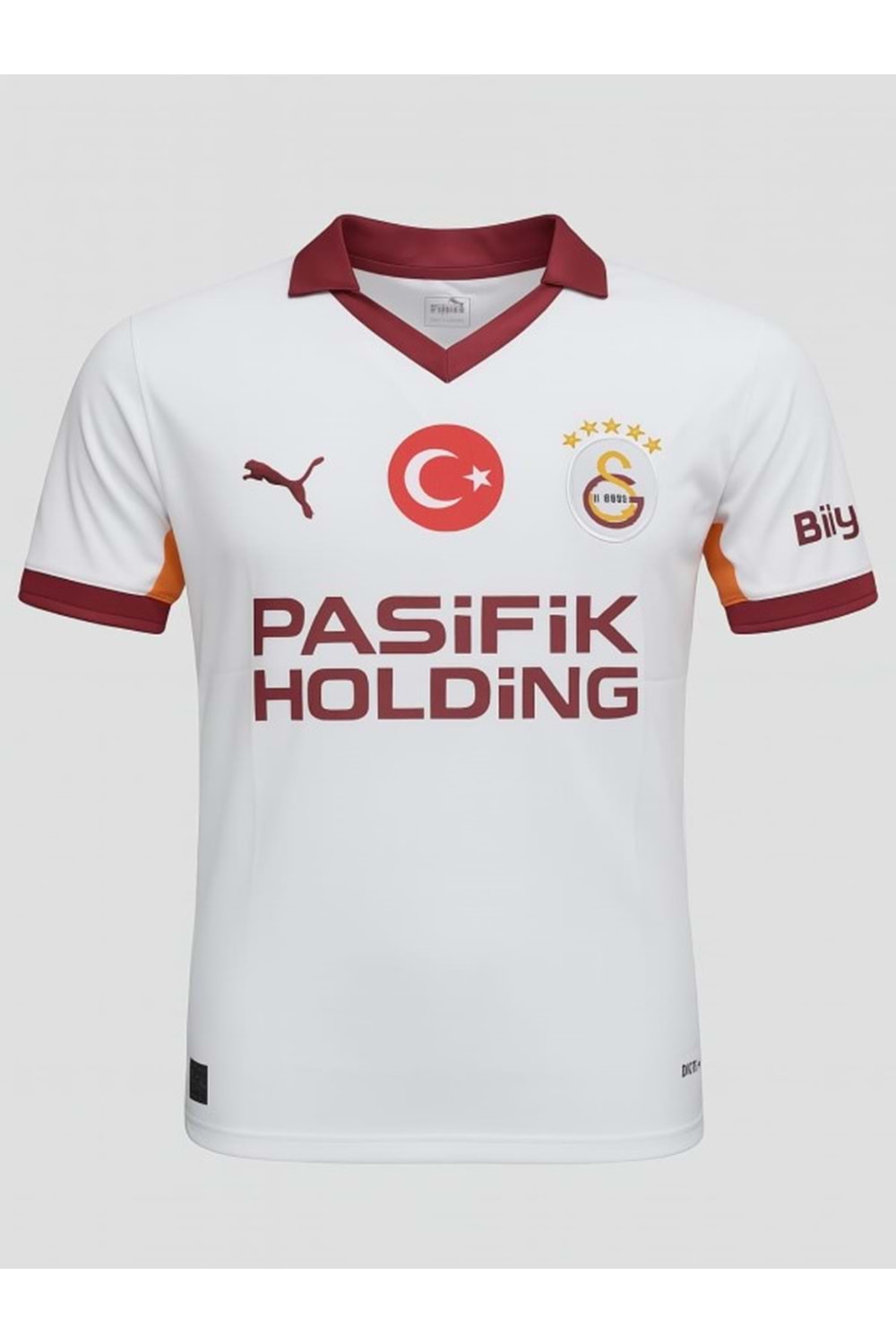 Galatasaray G02844 Puma Genç Çocuk Deplasman Forma 2025-2026 - Beyaz - ST02844-Beyaz-128