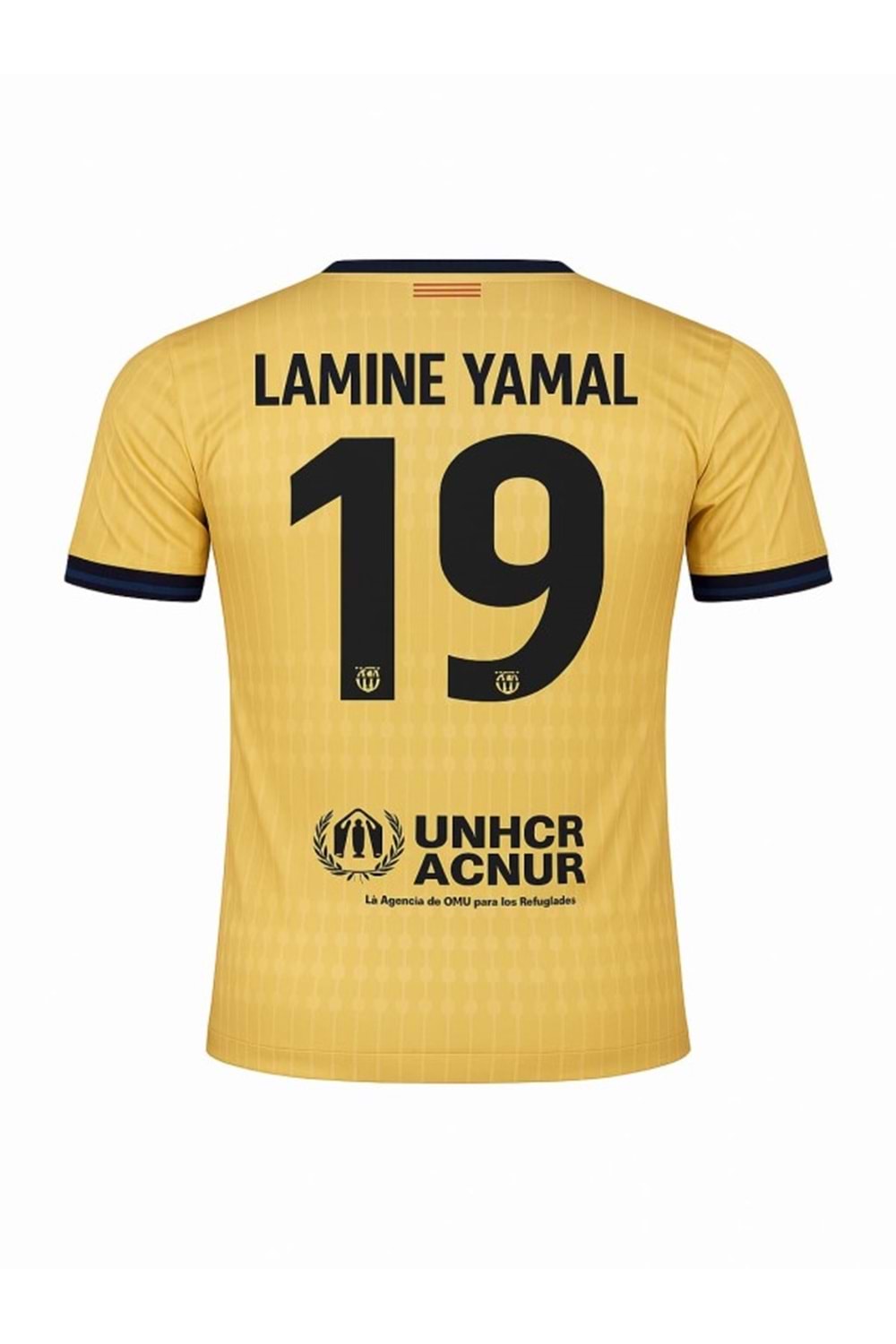 Barcelona B02847 Lamine Yamal x Kobe Bryant Çocuk Deplasman Forma 25/26 - Sarı - ST02847-Sarı-116