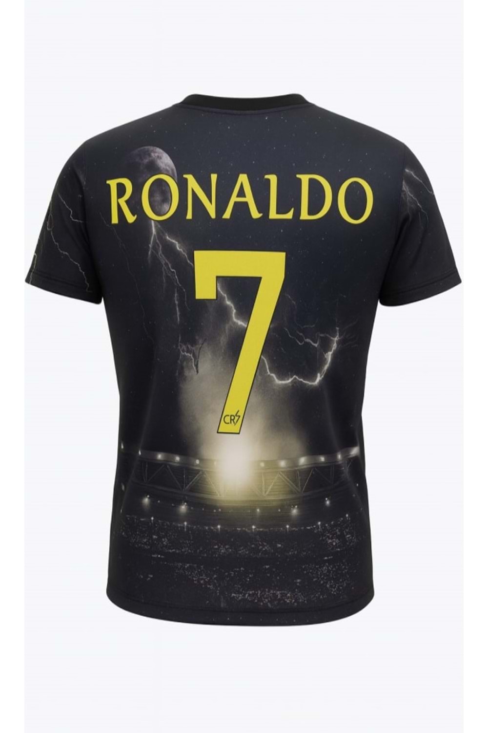 Cristiano Ronaldo C02852 Cr7 Special Edition Çocuk Futbol Forması - Siyah - ST02852-Siyah-116