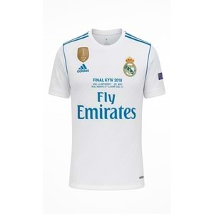 Real Madrid R02860 2018 Kiev Şampiyonlar Ligi Finali Cristiano Ronaldo Forması