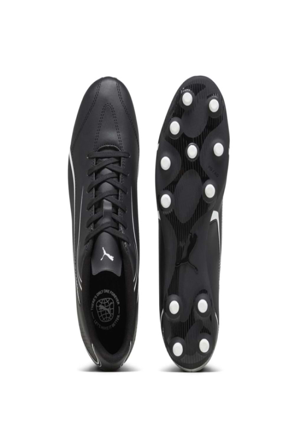 Puma 10748301 Vitoria Fg Ag Erkek Siyah Futbol Krampon - Siyah - ST02869-Siyah-41