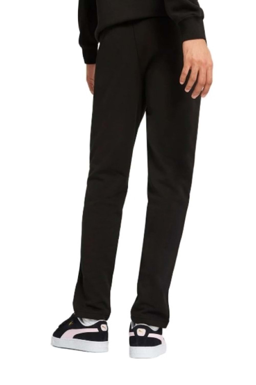 Puma 68261201 Ess No.1 Logo Erkek Siyah Günlük Stil Eşofman Altı - Siyah - L