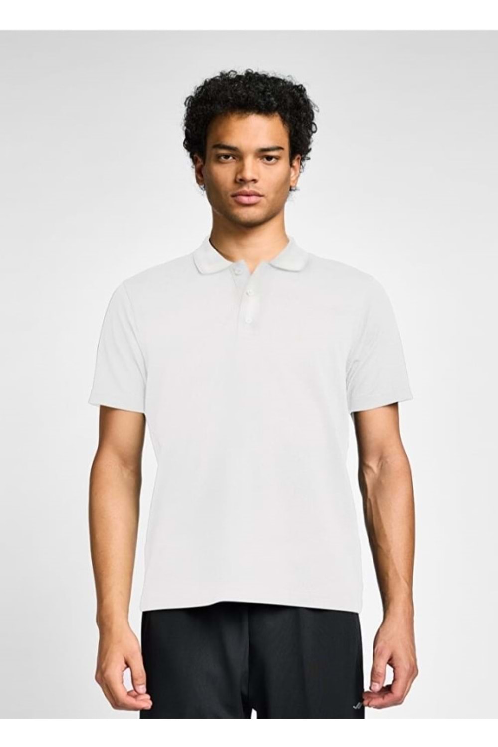 Lescon 26S-1297-26B Erkek Kısa Kol Polo Yaka T-Shirt - Beyaz - ST03044-Beyaz-M