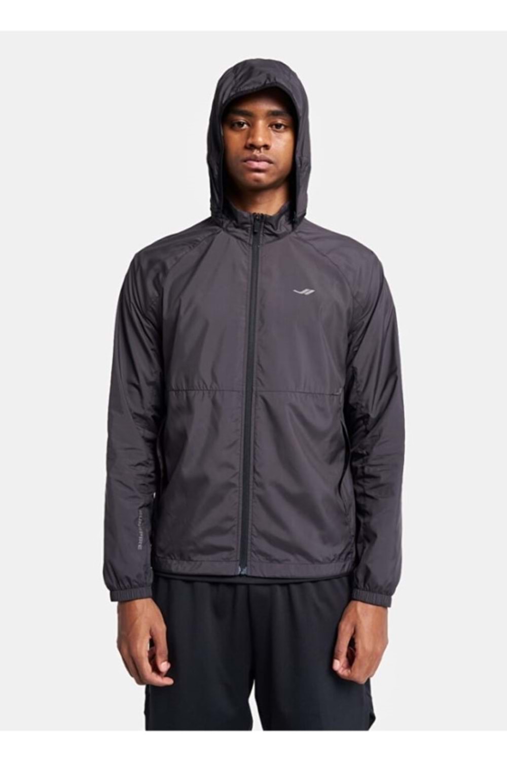 Lescon 26B-1001 Erkek Koşu Rüzgarlık - Siyah - ST03045-Siyah-M