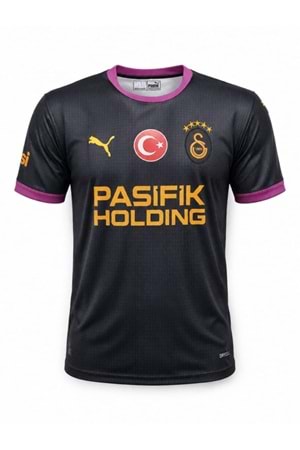 Galatasaray G03323 Dış Saha Forması 2026-2027 - Siyah - ST03323-Siyah-S